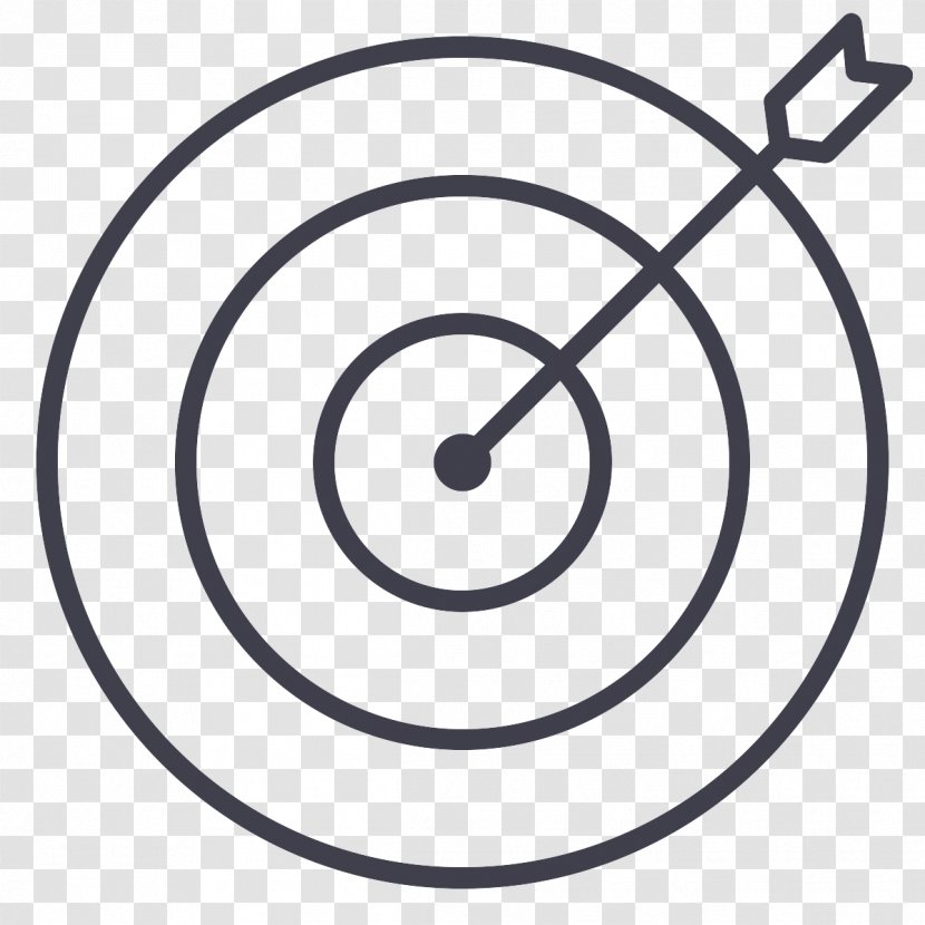 Bullseye Vector Graphics Clip Art Illustration - Archery - Target Transparent PNG