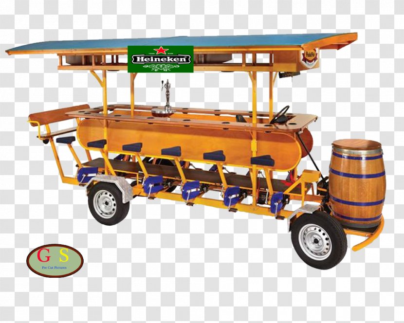 Party Bike Bar Pub Bicycle Pedals - Tavern - FOOD TRUCK Transparent PNG