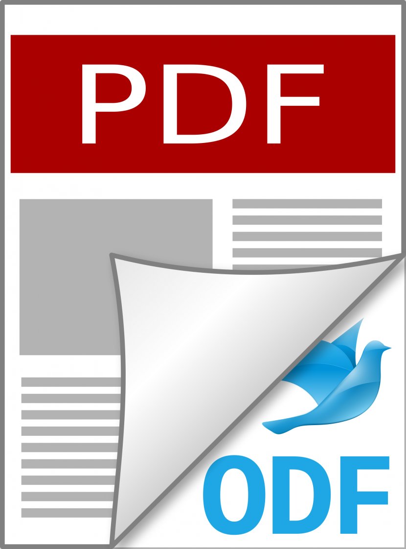 Portable Document Format OpenDocument - Text File - Adobe Acrobat Transparent PNG