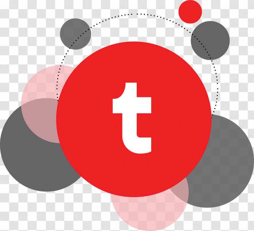 Social Media Marketing Advertising Logo Business - Blog - Red Circle Transparent PNG