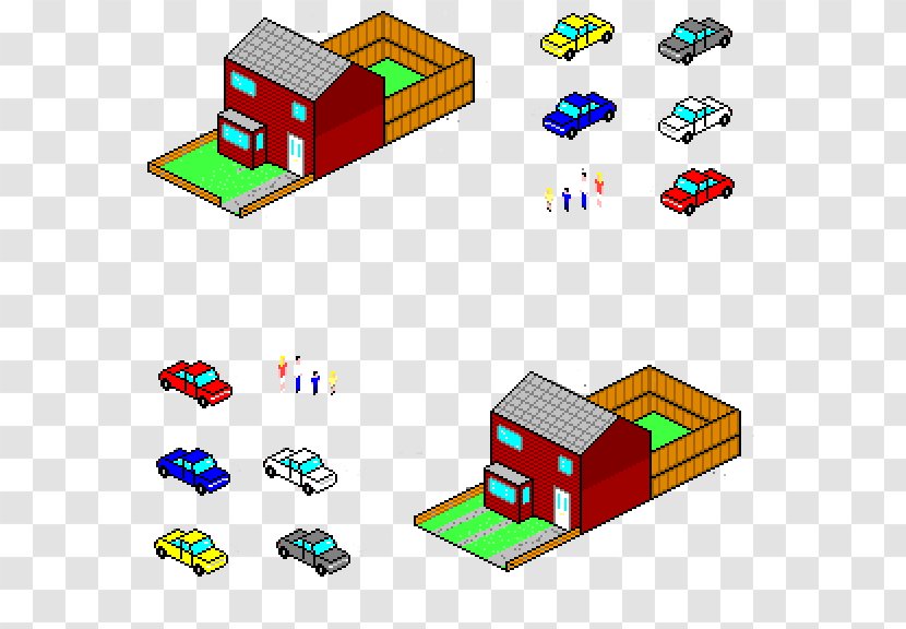 Line Point Toy Clip Art - Area - Isometric Sprite Transparent PNG