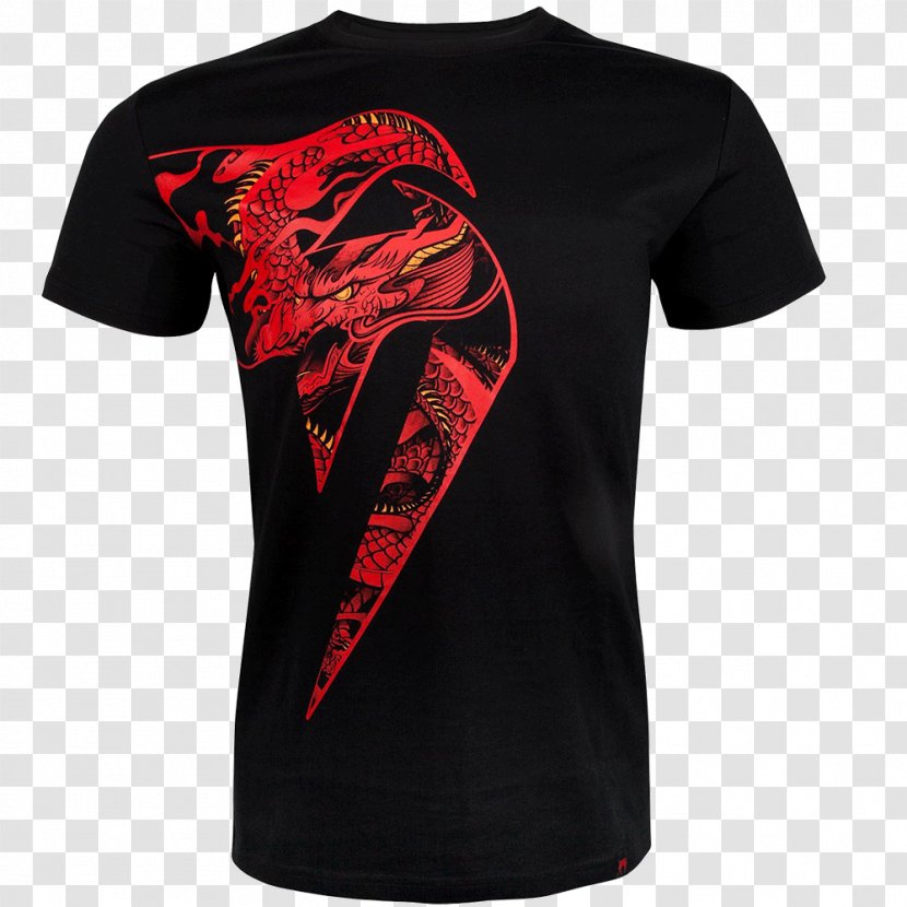 T-shirt Venum Top Mixed Martial Arts Clothing - Tshirt Transparent PNG