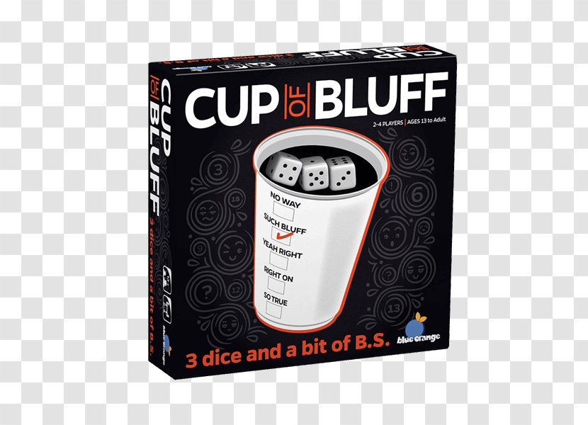 Blue Orange Games Board Game Bluff Tabletop & Expansions - Cup Transparent PNG