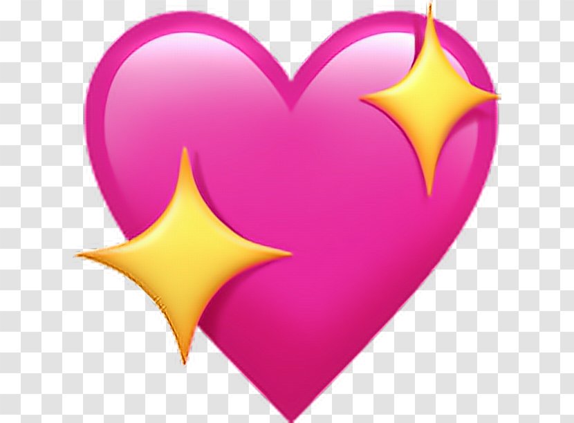 Emoji Heart Clip Art Image Sticker Transparent PNG