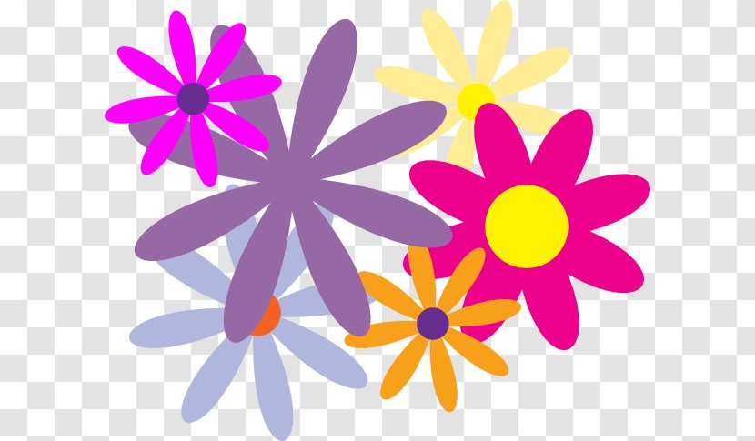 Flower Free Content Clip Art - Pink - Flores Cliparts Transparent PNG