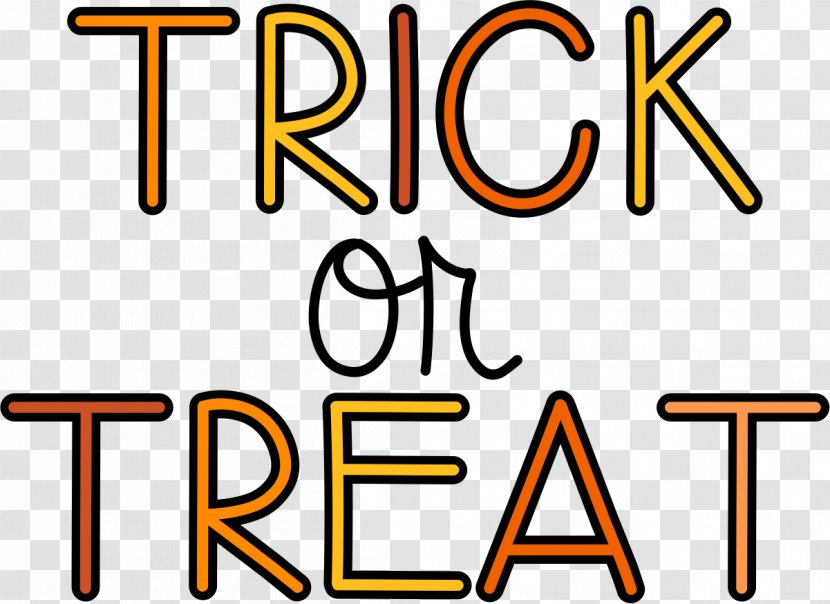 Trick-or-treating Halloween Clip Art - Logo - Treats Transparent PNG