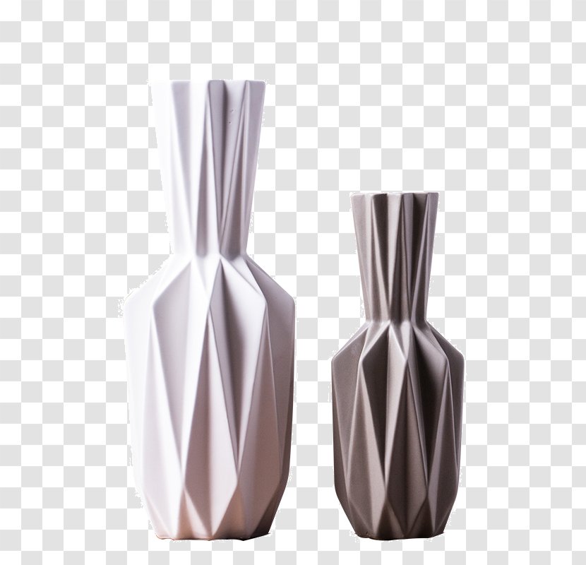 Vase Ceramic Decorative Arts Flower - Ornament - Decoration Origami Transparent PNG