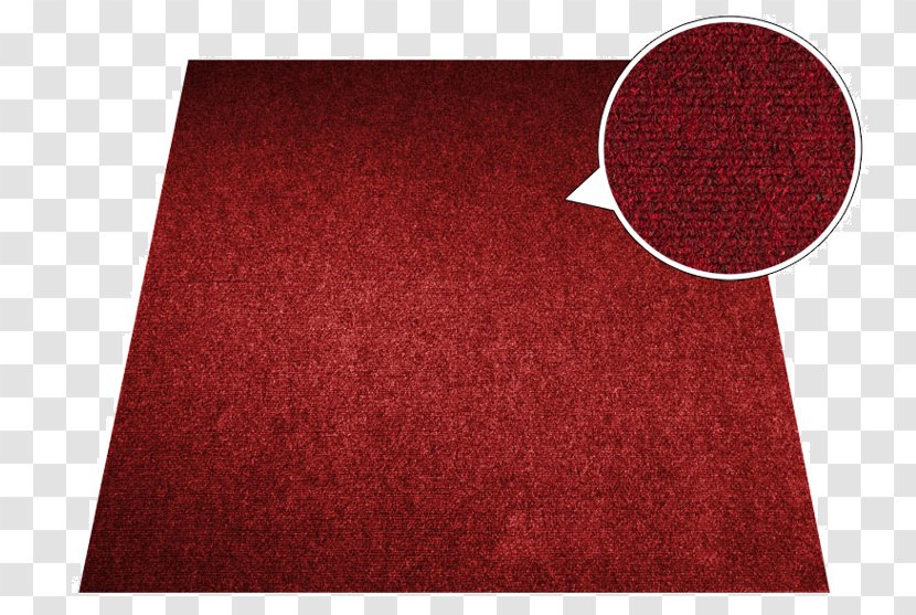 Red Mat Flooring Maroon - Area - Carpet Transparent PNG