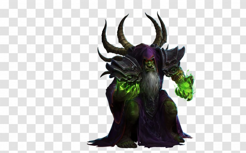 Gul'dan Heroes Of The Storm World Warcraft: Legion Warlords Draenor Orcs & Humans - Warcraft - Wow Transparent PNG