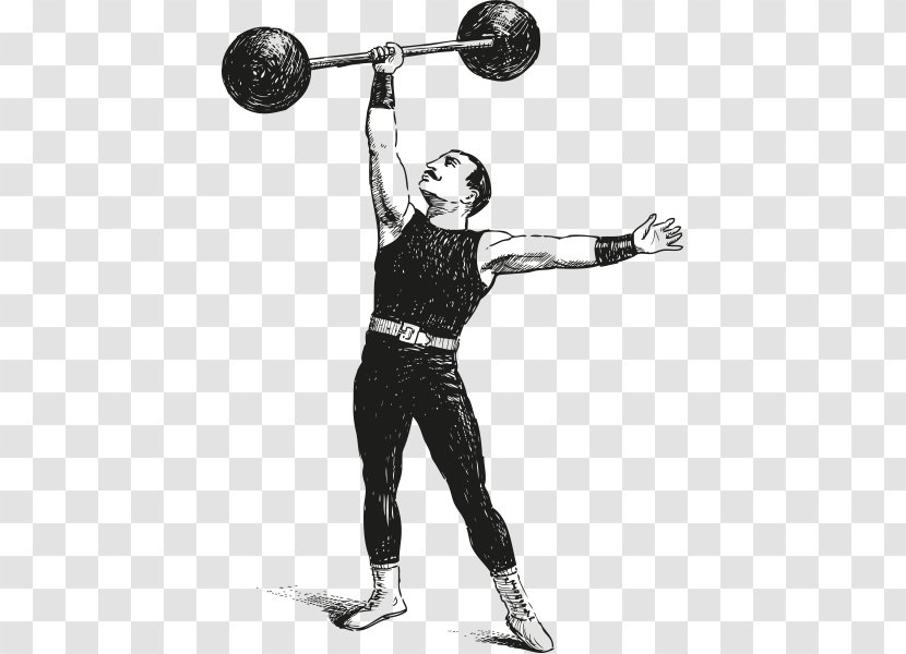 Strongman Barbell Olympic Weightlifting Dumbbell Exercise Transparent PNG