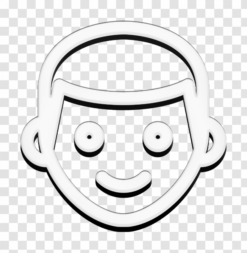 Man Icon Smiley And People Icon Transparent PNG