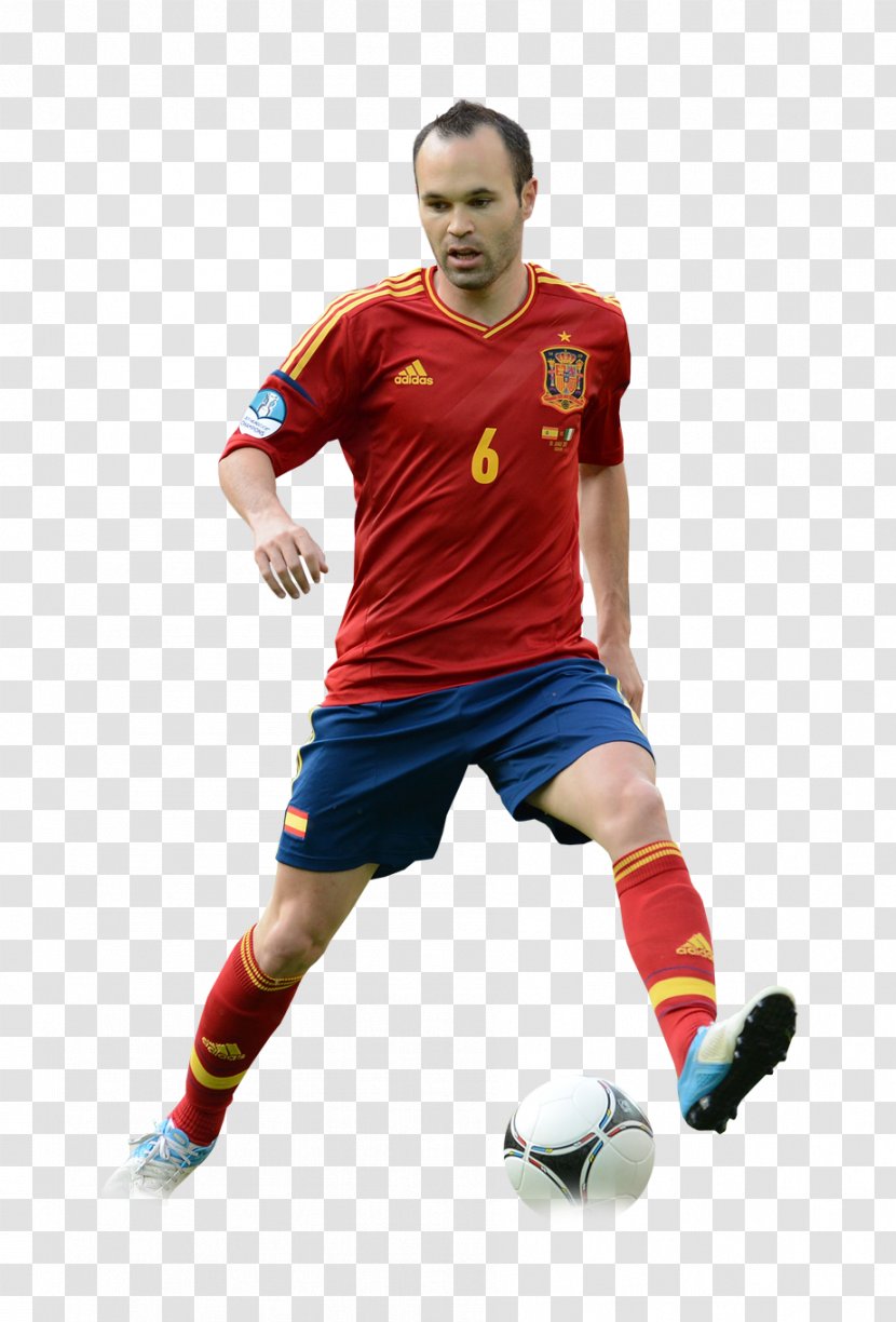 Andrés Iniesta Spain National Football Team FC Barcelona 2018 World Cup - Uniform - Andres Transparent PNG