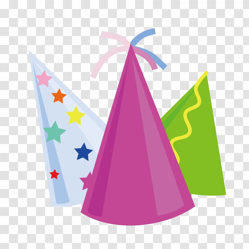 Birthday Cake Happy To You Gift - Cone - Triangle Hat Transparent PNG