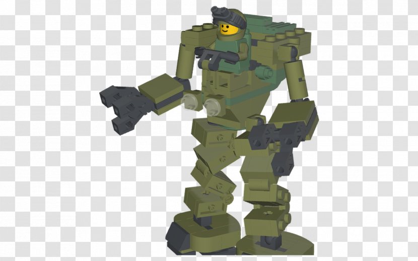 Military Robot Mecha Figurine Transparent PNG
