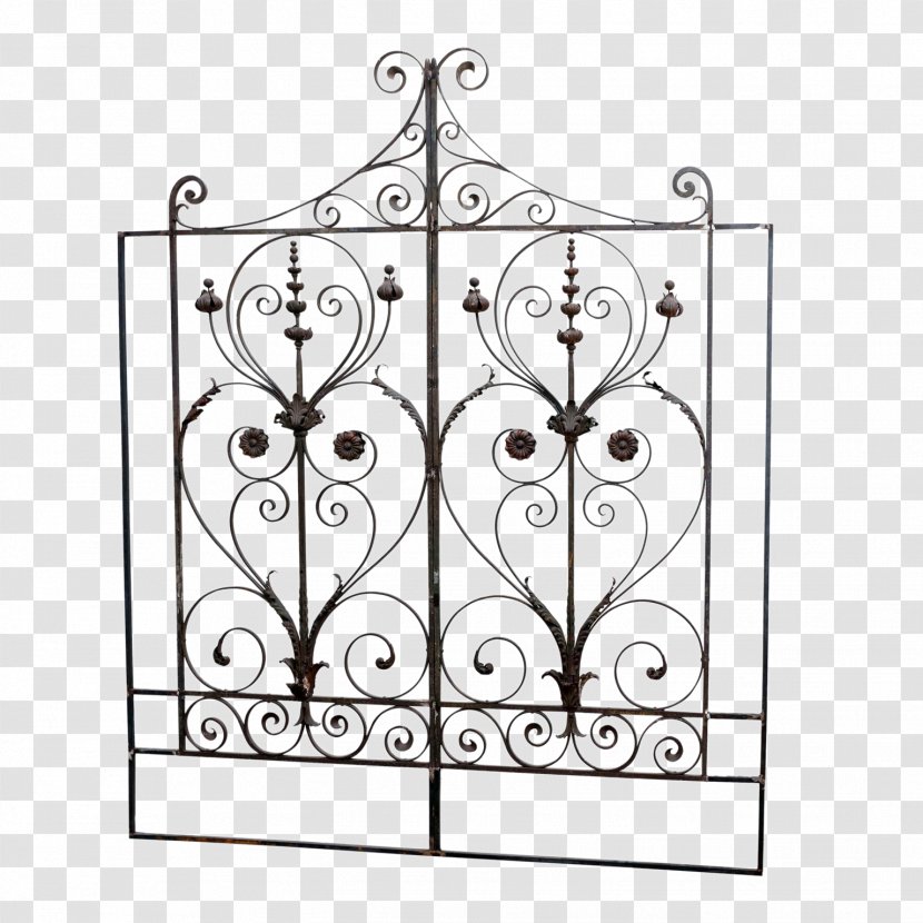 Headboard Bed Frame Gate Door - Iron Transparent PNG