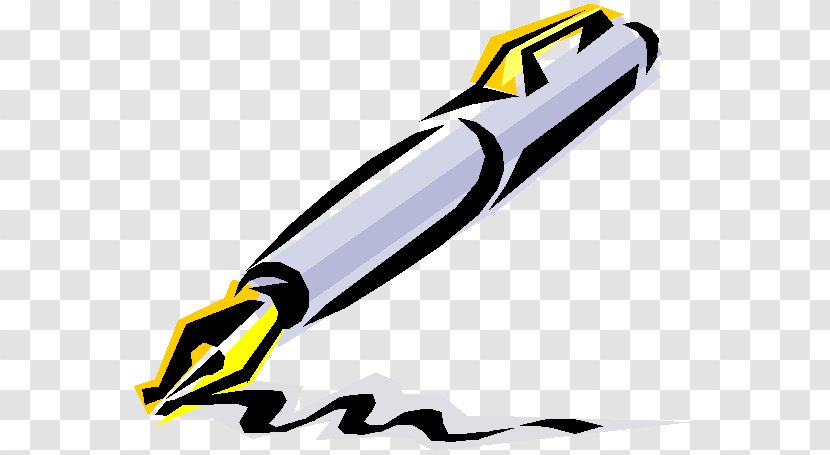 Paper Pens Writing Quill Clip Art - Writer - Pen Name Transparent PNG
