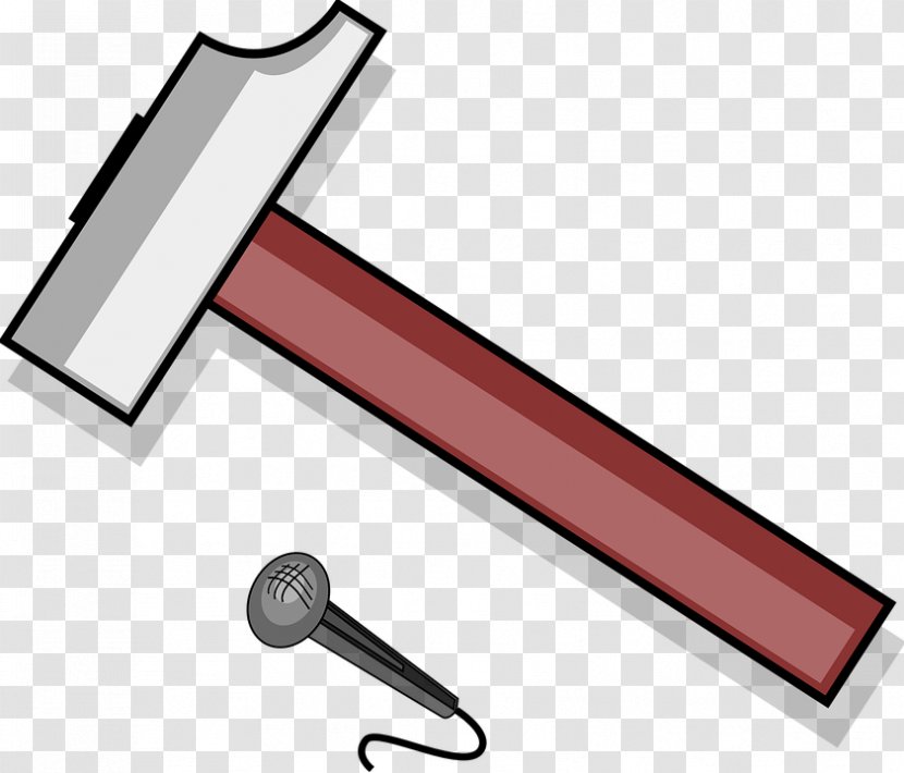 Sledgehammer Tool Clip Art - Gavel - Fix Transparent PNG