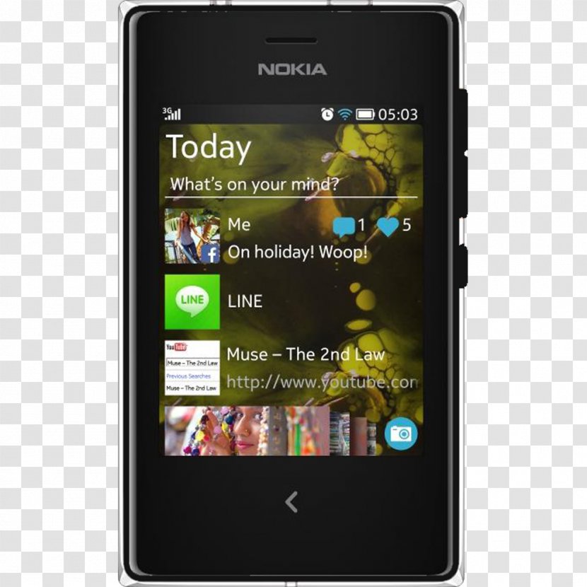 Nokia Asha Series 500 Phone Microsoft Lumia - Gorilla Transparent PNG