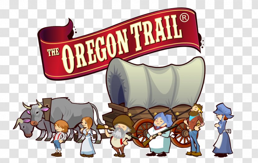 The Oregon Trail Clip Art - Wagon - Cartoon Transparent PNG