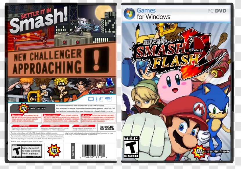 PlayStation 2 Super Smash Flash PC Game Video Cartoon - Comics - Software Transparent PNG