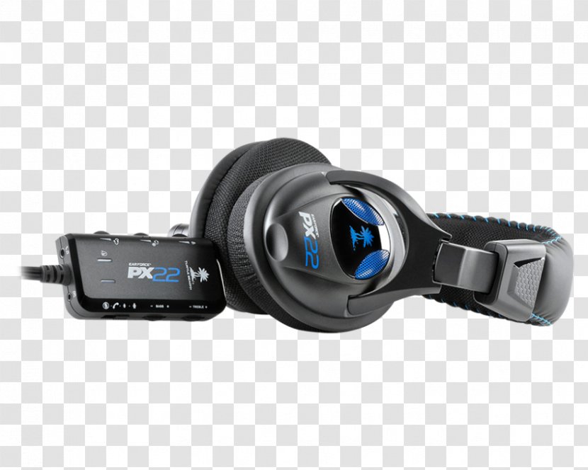 Headset Turtle Beach Ear Force PX22 Headphones Corporation Video Games - Px22 - Xbox One Gaming Conpatibal Transparent PNG