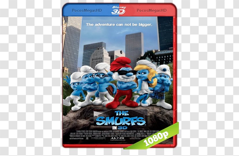 Smurfette The Smurfs 3D Film Hollywood - 3d - Gargamel Transparent PNG