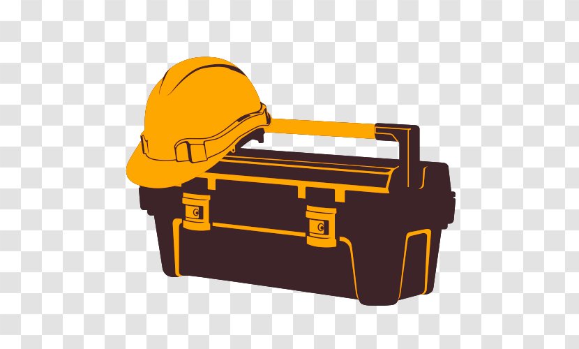 Euclidean Vector Tool Icon - Yellow - Cartoon Toolbox Transparent PNG