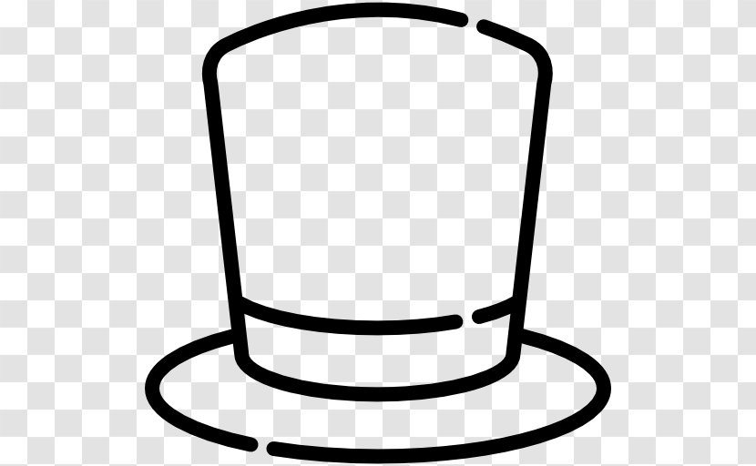 Black And White Chair Hat Transparent PNG