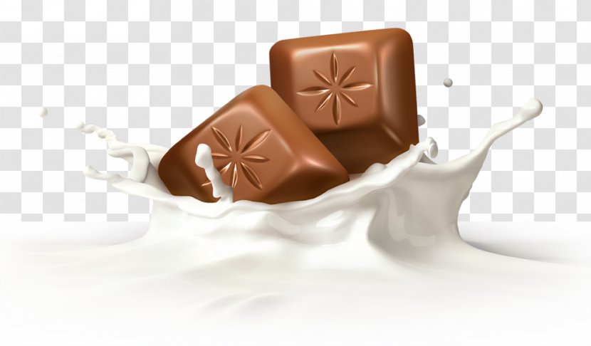 Milkshake Chocolate Bar Latte Macchiato - Milk Transparent PNG
