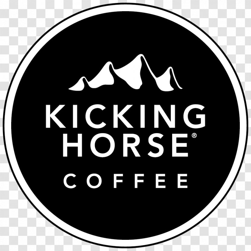 Fair Trade Coffee Kicking Horse Mountain Resort Cafe Café - Black And White Transparent PNG