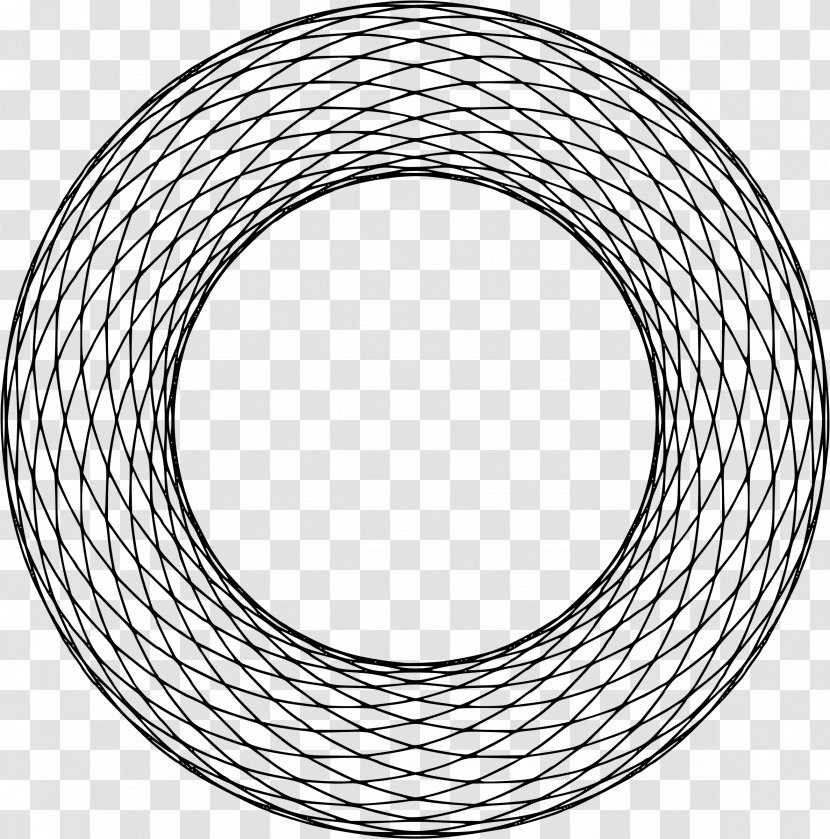 Optical Illusion Black And White Stock Photography - Wire - (7) Transparent PNG