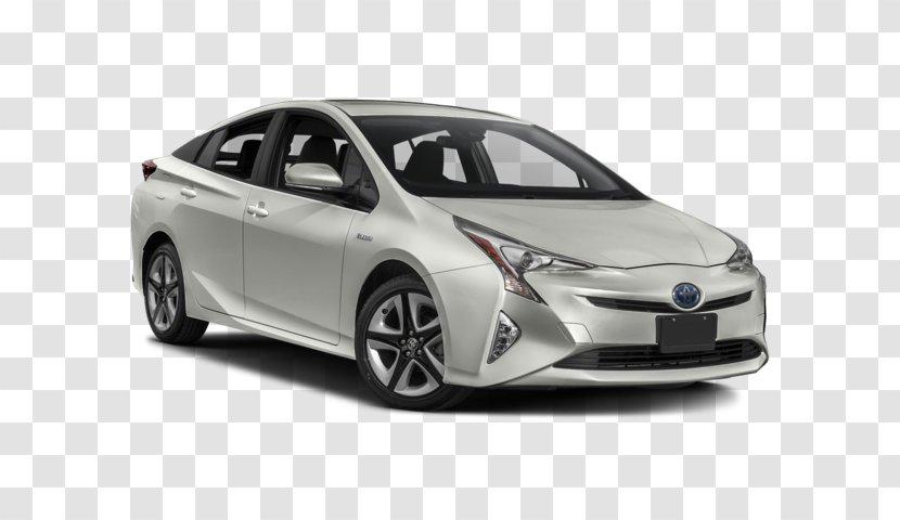 2018 Toyota Prius Three Touring Hatchback Car - Mode Of Transport Transparent PNG