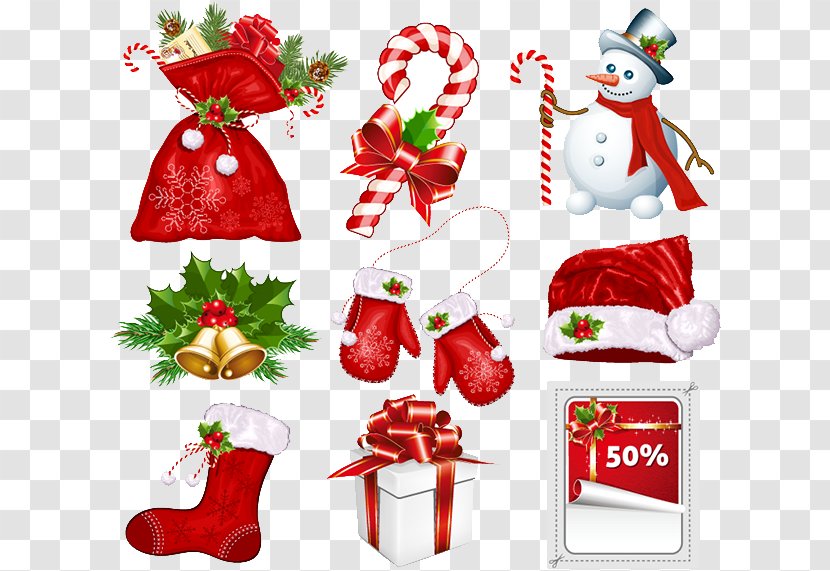 Candy Cane Santa Claus Christmas Symbol Clip Art - Fictional Character - Tree Festival Decorative Pattern Transparent PNG
