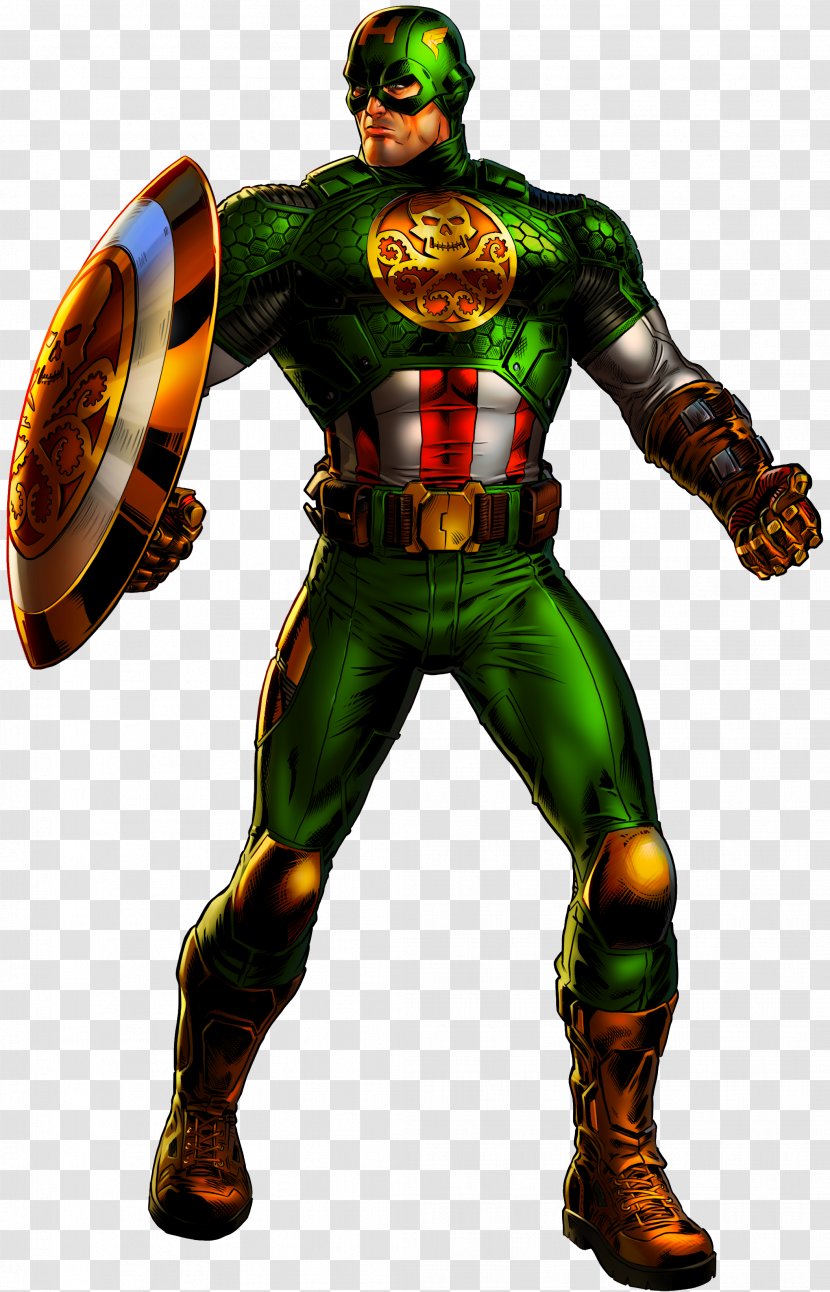 Captain America Marvel: Avengers Alliance Shocker Marvel Ultimate 2 Vision - Wikia Transparent PNG