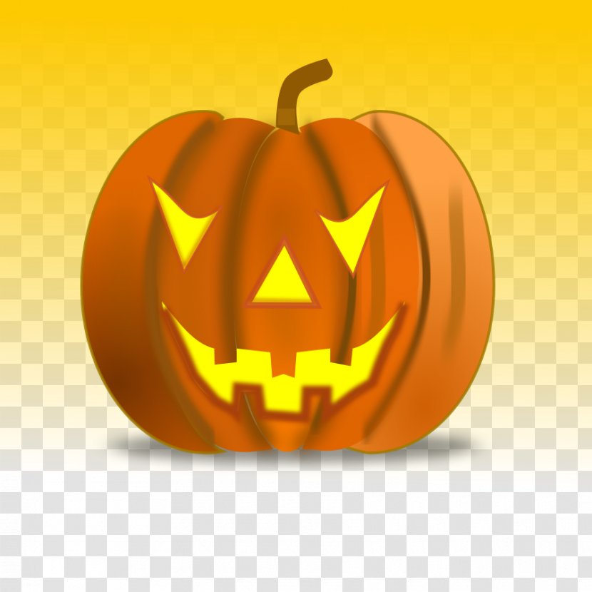 Pumpkin Pie Jack-o'-lantern Halloween Clip Art - Winter Squash - Vector Transparent PNG