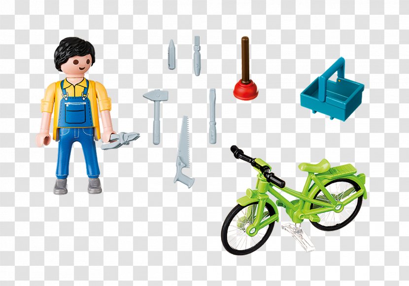 LEGO Playmobil Action & Toy Figures Bicycle - Play Transparent PNG