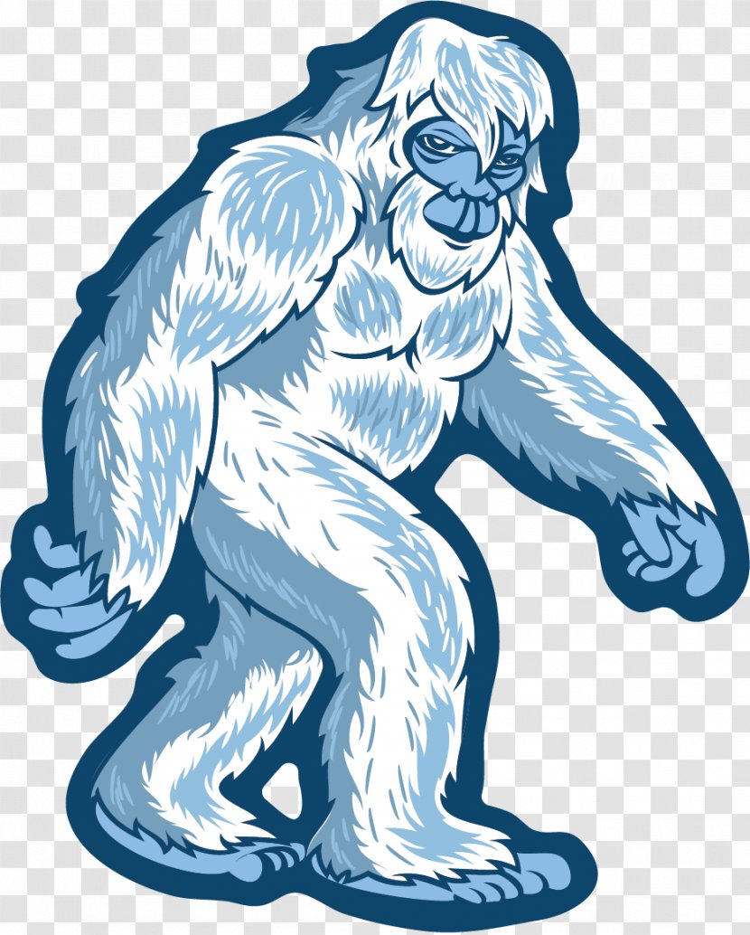 Clip Art Yeti Roadie 20 Sticker Attack! - Fictional Character - Abominable Snowman Applique Transparent PNG
