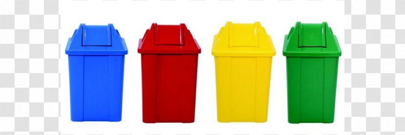 Plastic Recycling Rubbish Bins & Waste Paper Baskets Sorting - Lixo Transparent PNG