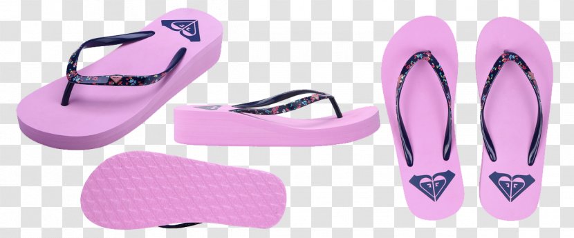 Flip-flops Slipper Pink Shoe Roxy - Outdoor - Roxy,Roxy,Logo Heart-shaped Pattern Uppers Wedge Heel Microporous EVA Light Plastic Material Slip Ladies Casual Sandals,61-2413-MEN-3 Transparent PNG