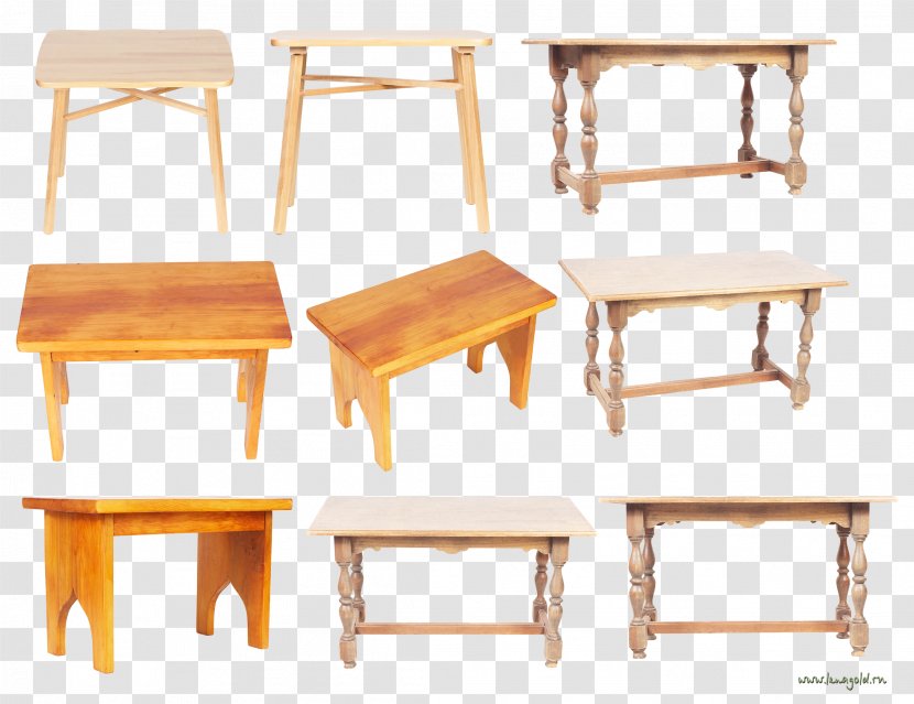 Table Furniture Nightstand Clip Art - Image File Formats - Wooden Tables Transparent PNG