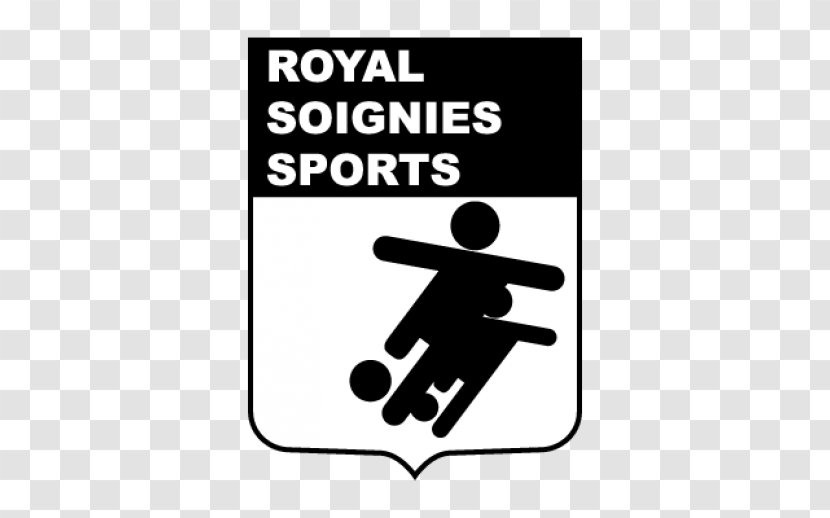 Royal Soignies Sports Logo Clip Art Brand - Black And White Transparent PNG