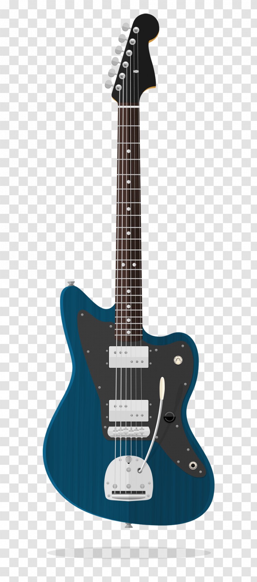 Electric Guitar Fender Jazzmaster California Series Stratocaster Acoustic - Steelstring Transparent PNG