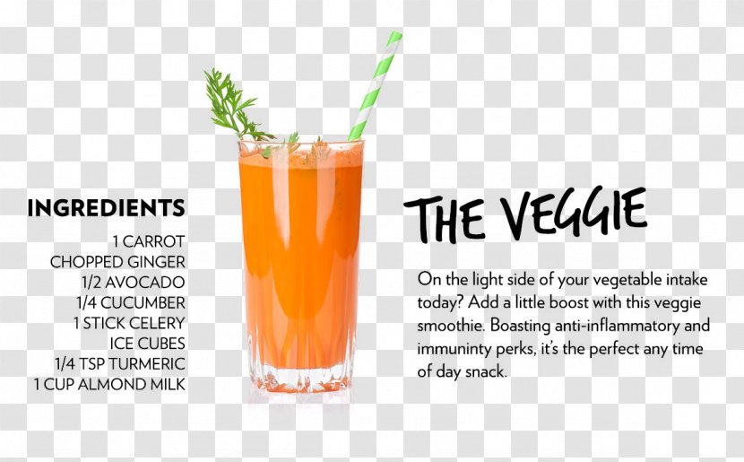 Orange Drink Smoothie Juice Health Shake - Healthy Ingredients Transparent PNG