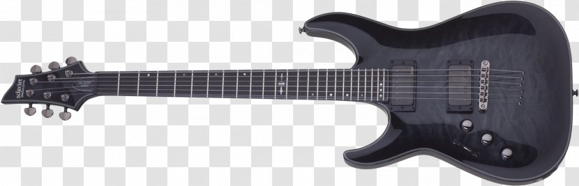 Electric Guitar Bass Schecter C-1 Hellraiser FR Research - Musical Instrument Accessory Transparent PNG