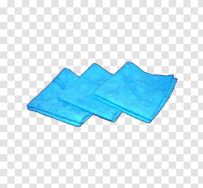 Turquoise Material - CLEANING CLOTH Transparent PNG