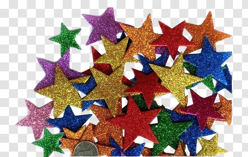 Weighing Paper Sticker - Powder Star Ornament Transparent PNG