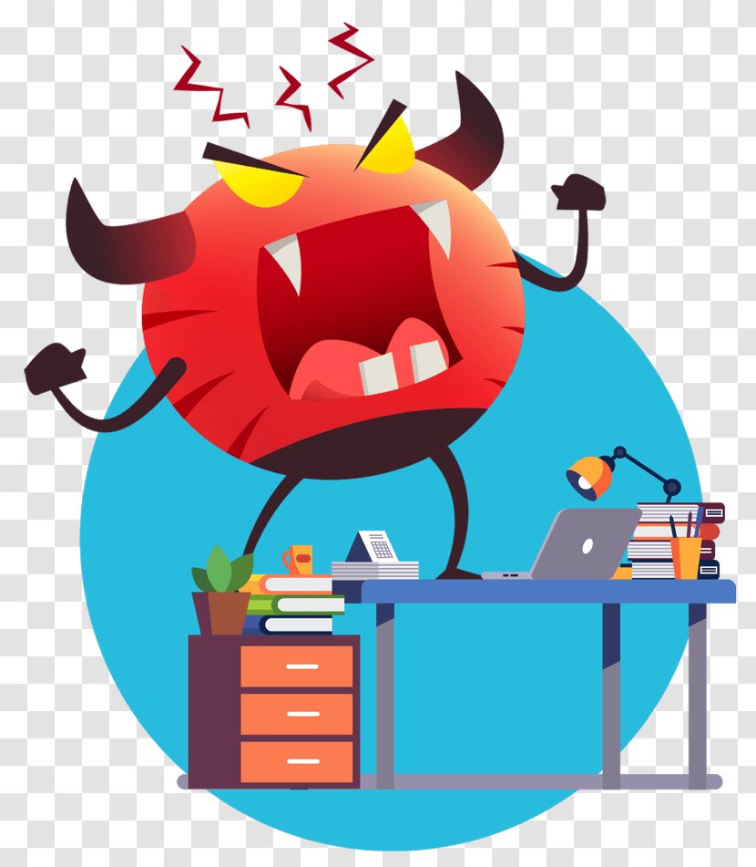Anger Bug Happiness Worry - Email - Office Transparent PNG
