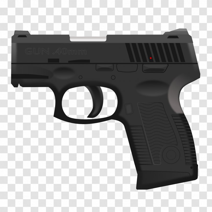 Taurus Millennium Series Firearm Pistol Clip Art - Flower - Handgun Image Transparent PNG