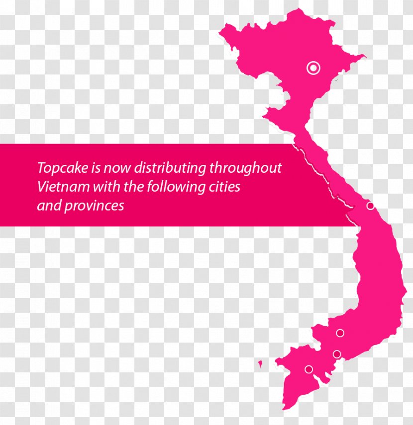 Vietnam War Empire Of Map - Pink - Royaltyfree Transparent PNG