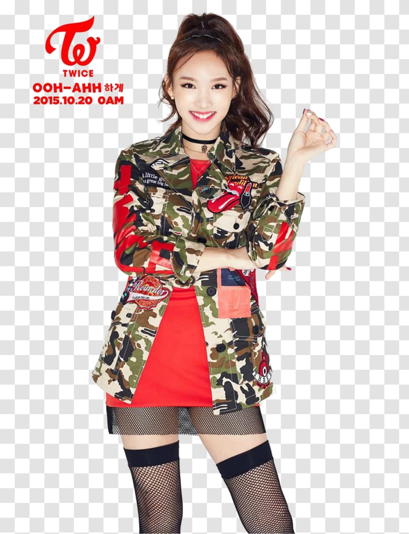 Nayeon TWICE Like Ooh Ahh JYP Entertainment OOH-AHH - Clothing - Twice Momo Transparent PNG